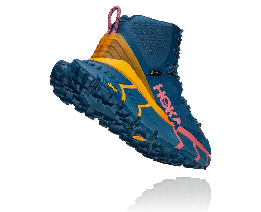 Hoka One One Turisticke Topanky Damske Modre - TenNine Hike GORE-TEX - 65420-YBMQ